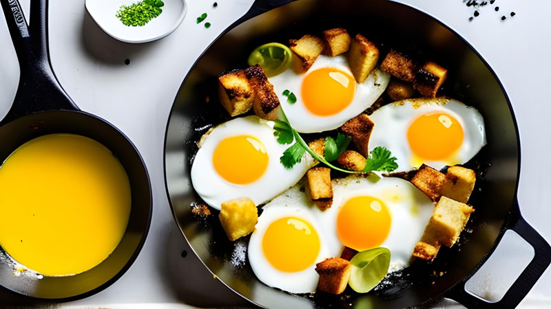 Como hacer huevos rotos con patatas