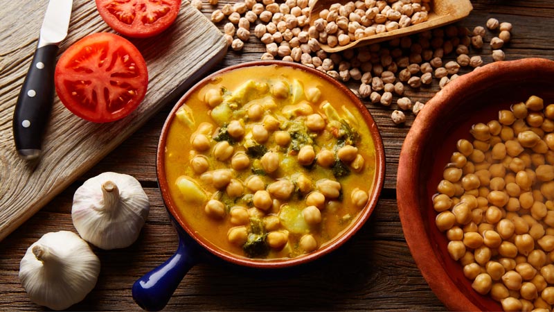 How to make chickpea stew
