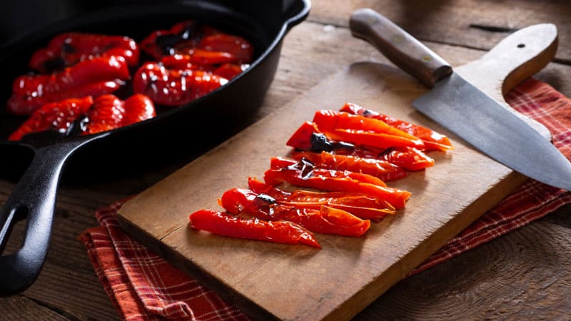 Pimientos asados: una cocción y mil usos Como hacer pimientos asados