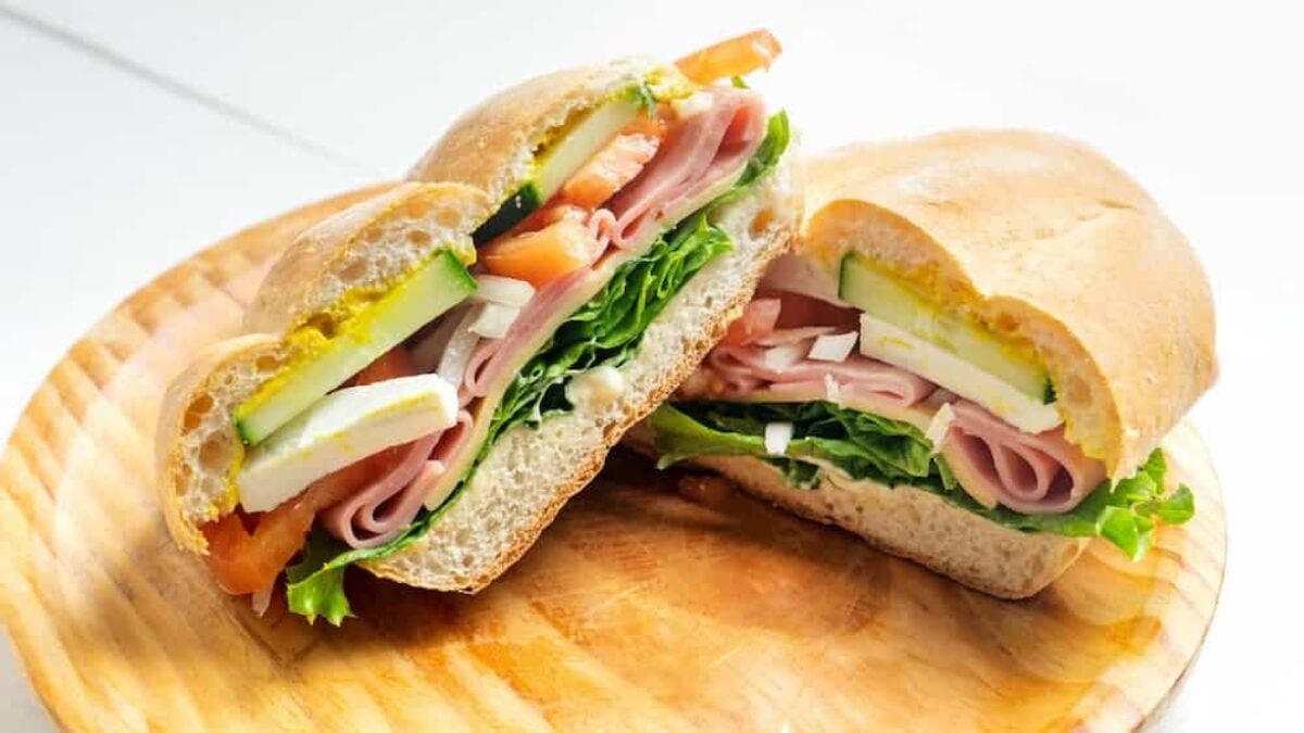 Torta de jamón mexicana: Bocado sabroso - Paulina Cocina