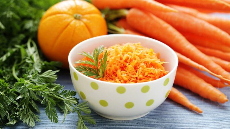 ensalada de zanahorias ralladas
