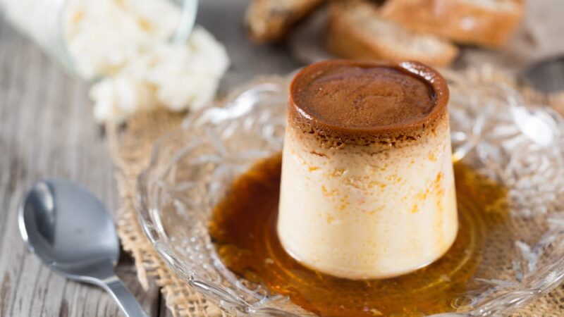Cheese flan, an irresistible recipe with balanced flavors baked cheese flan
