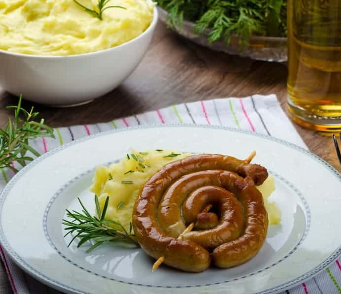Receta de salchichas al vino paso a paso