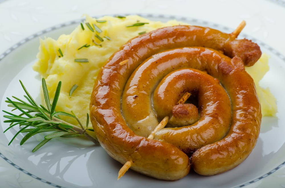 Receta de salchichas al vino