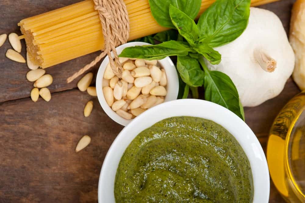 como hacer pasta al pesto