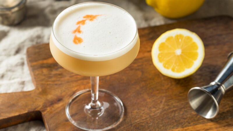 receta de pisco sour