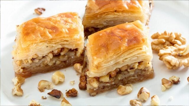 receta de baklava tradicional