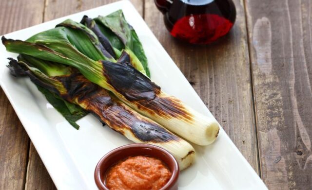 how to make calçots in the oven