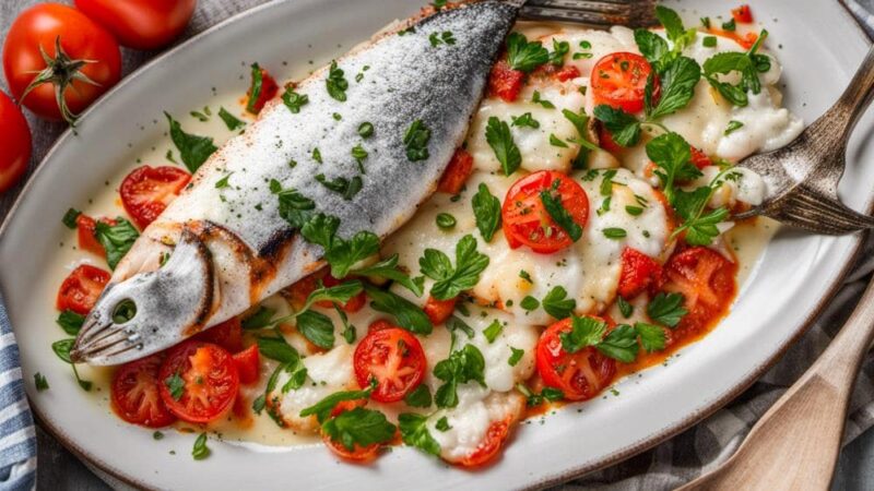 receta de corvina al horno