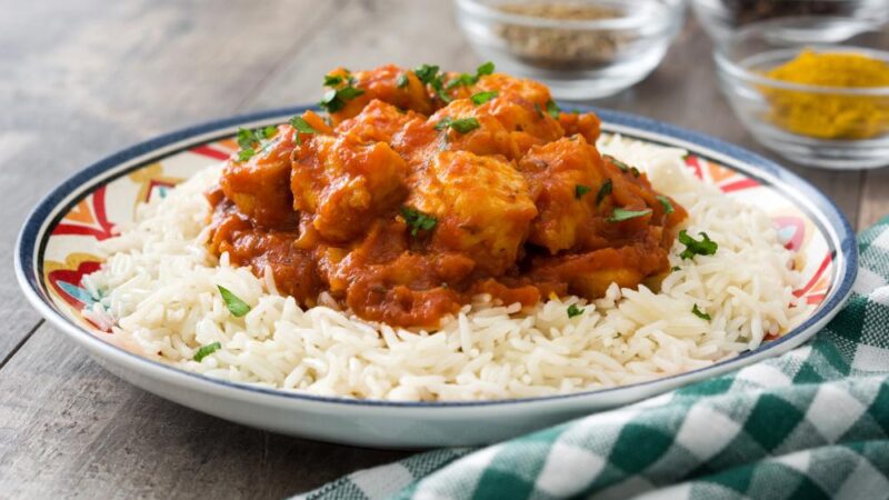 receta de pollo tikka masala