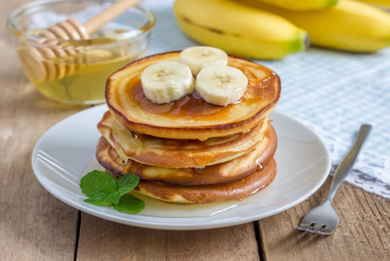 how to make oatmeal and banana pancakes