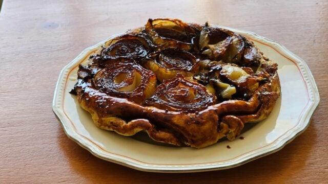 receta fácil de tarta de cebollas