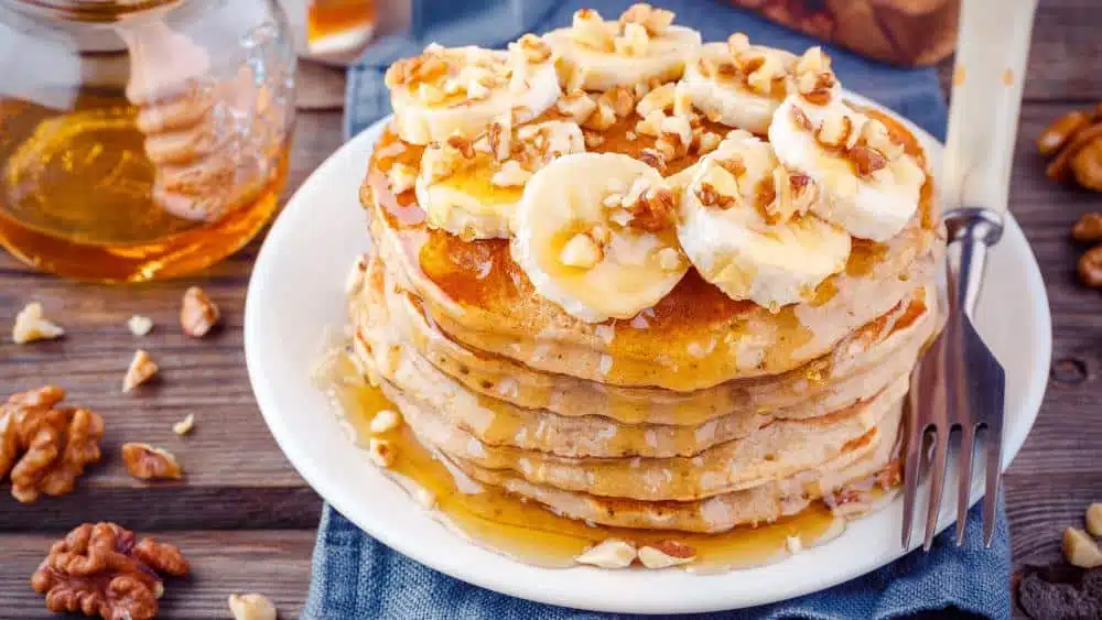 receta de tortitas de avena y platano