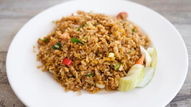 how to make rice three delicacies