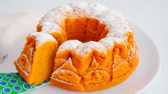 receta fácil de bizcocho de calabaza