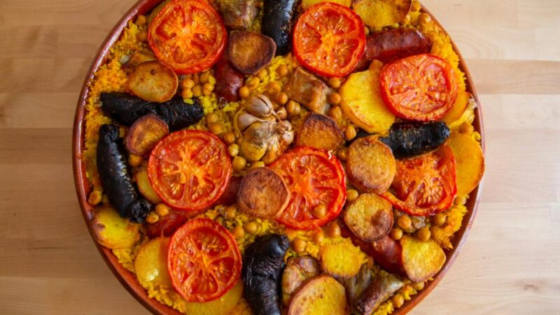 receta de arroz al horno