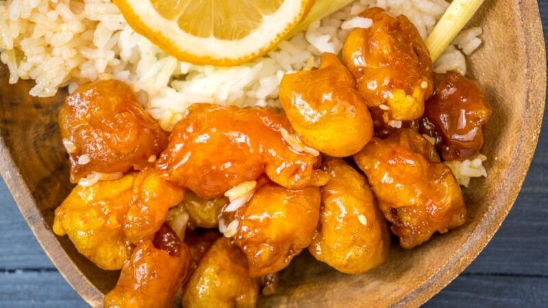 receta de pollo a la naranja