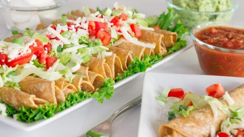 easy chicken flautas recipe