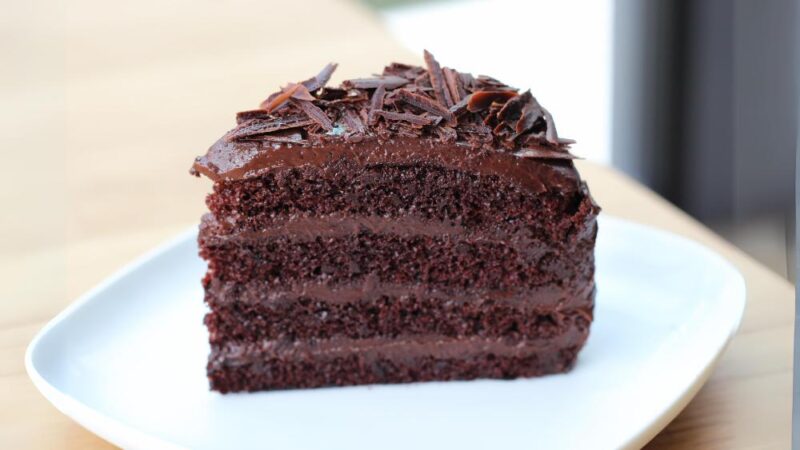 receta fácil de pastel de chocolate