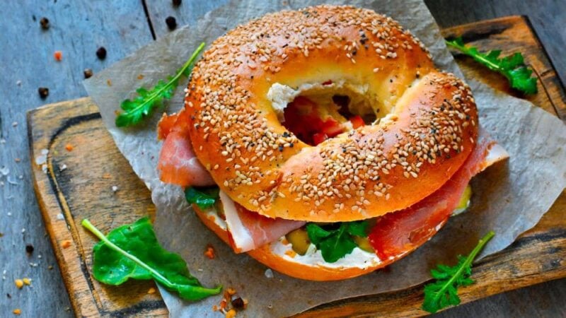 receta fácil de bagels