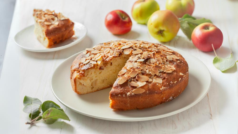 receta de bizcocho de manzana