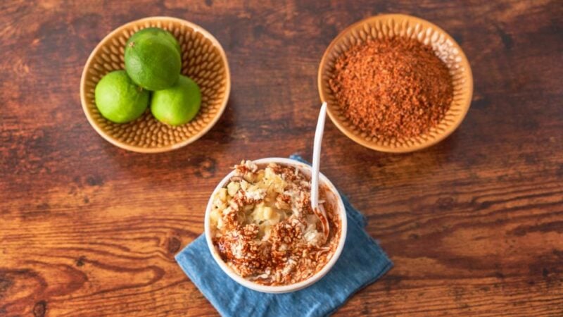 receta fácil de esquites mexicano