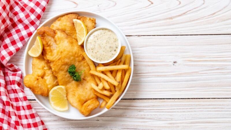 fish and chips receta