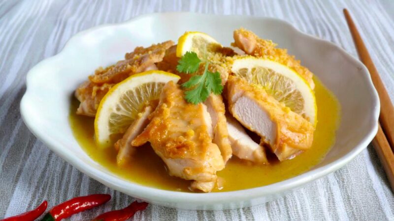 cómo hacer pollo al limon
