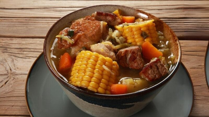 receta fácil de sancocho