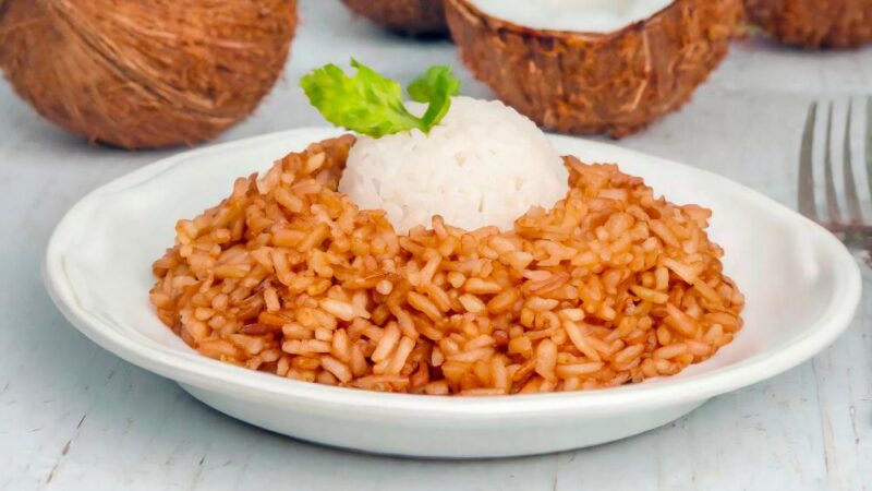 receta fácil arroz con coco
