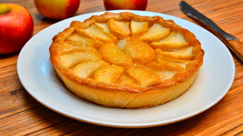 how to make apple pie with puff pastry