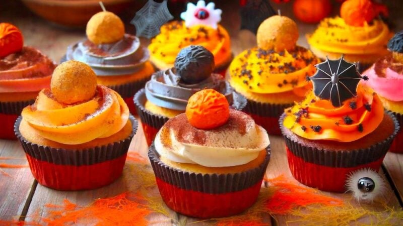 magdalenas de halloween caseras