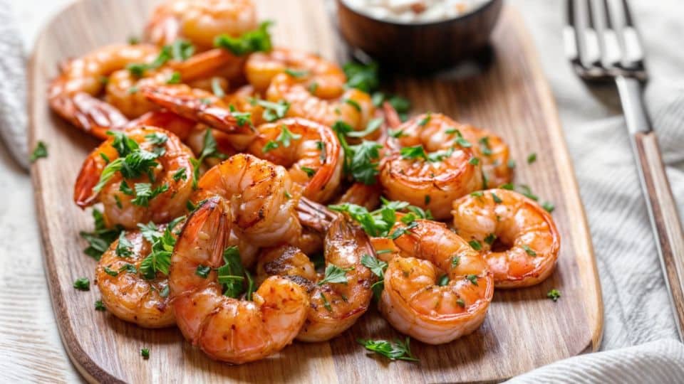 receta de camarones al mojo de ajo