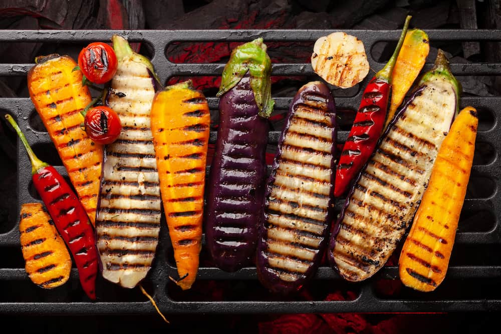 como hacer verduras a la parrilla