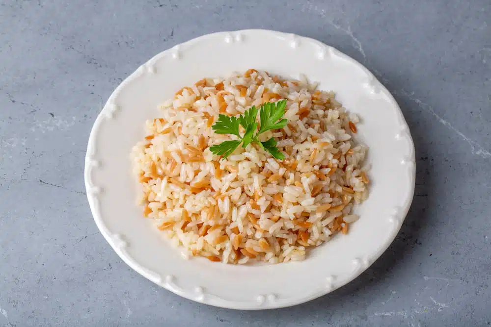 arroz pilaf casero
