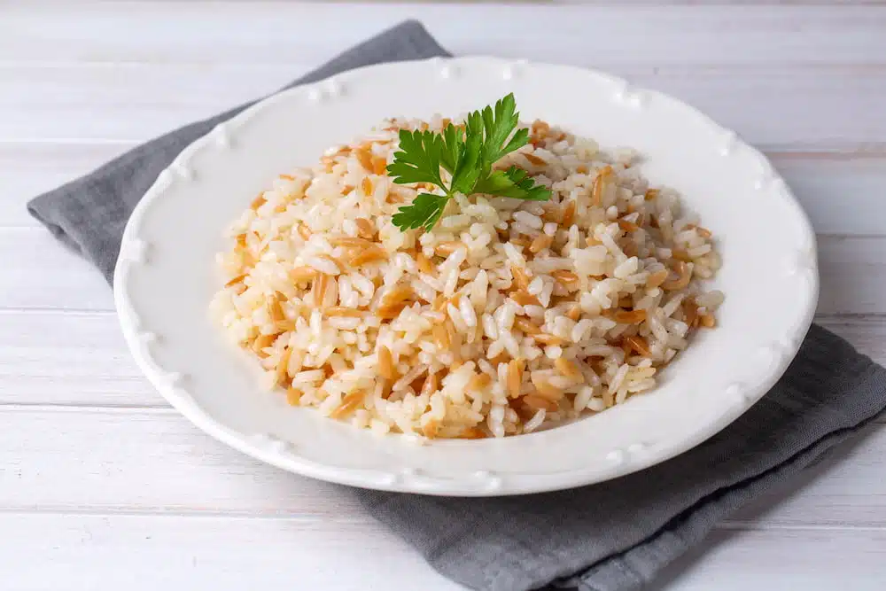 receta facil de arroz pilaf