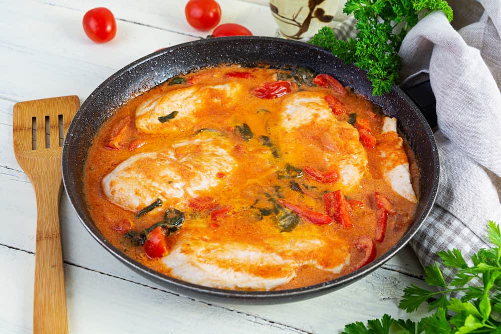 como hacer pollo en salsa casero