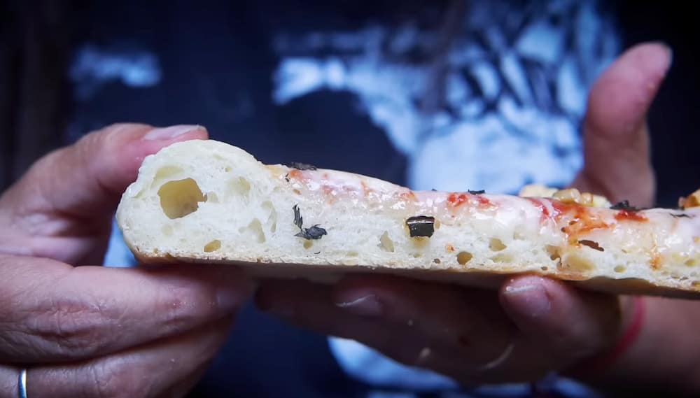 receta casera de pizza sin amasar