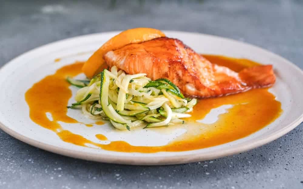 salmon a la naranja paso a paso
