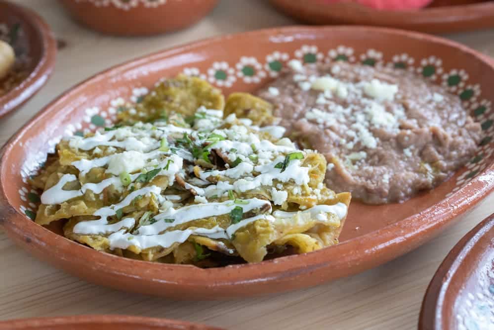 chilaquiles verdes caseros paso a paso