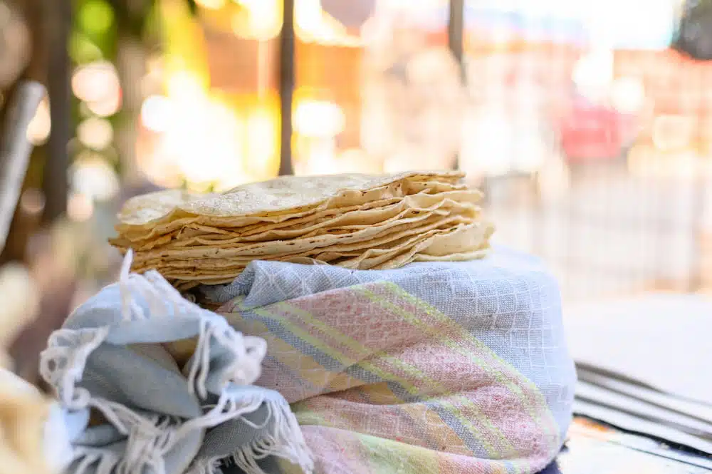 receta de tortillas de maiz