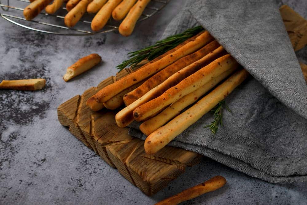 receta fácil de grisines