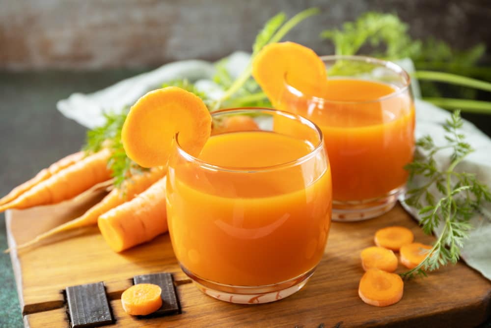 receta de jugo de zanahoria