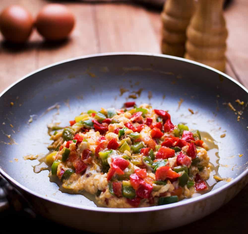 como hacer huevos a la mexicana