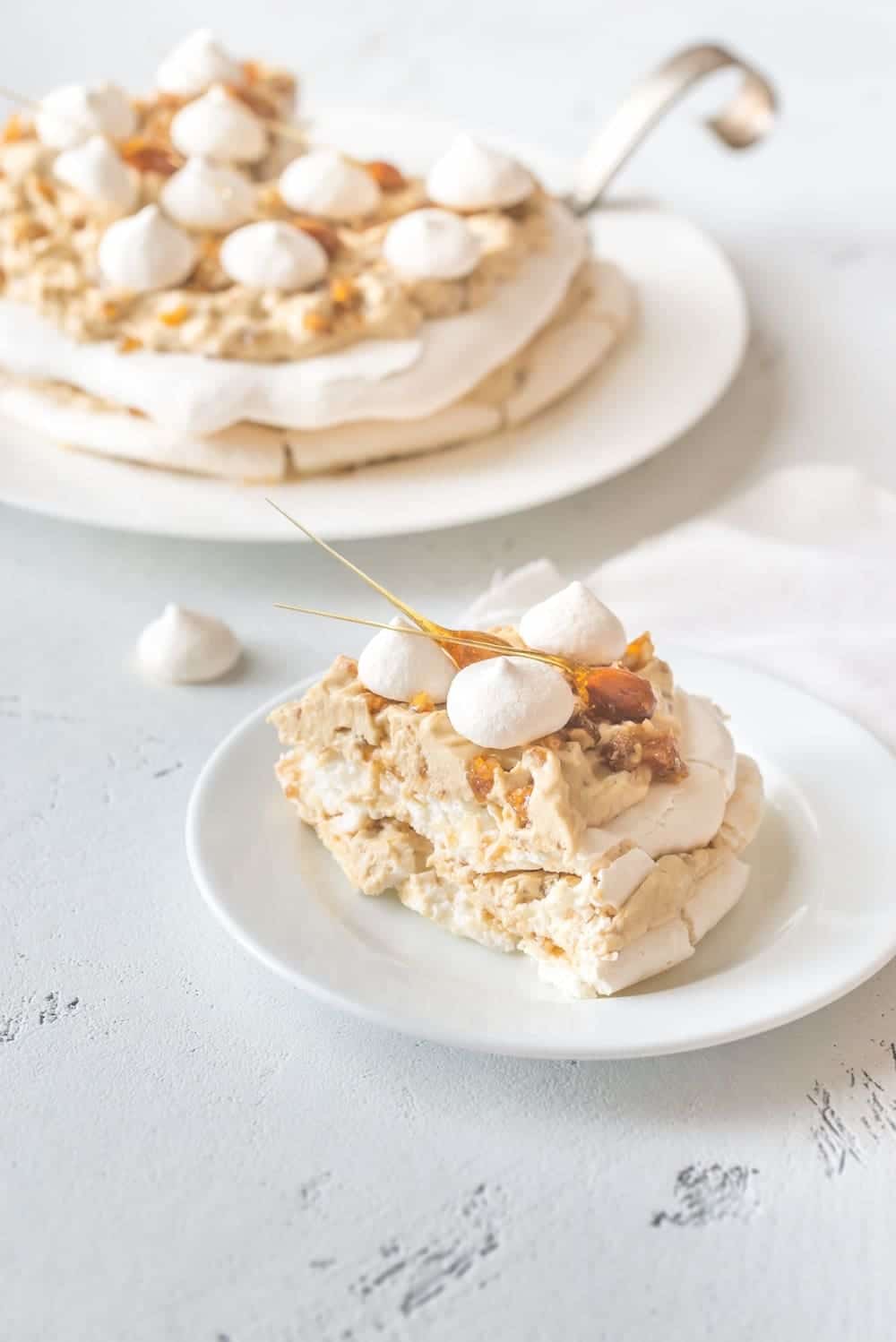 receta de dacquoise de almendras