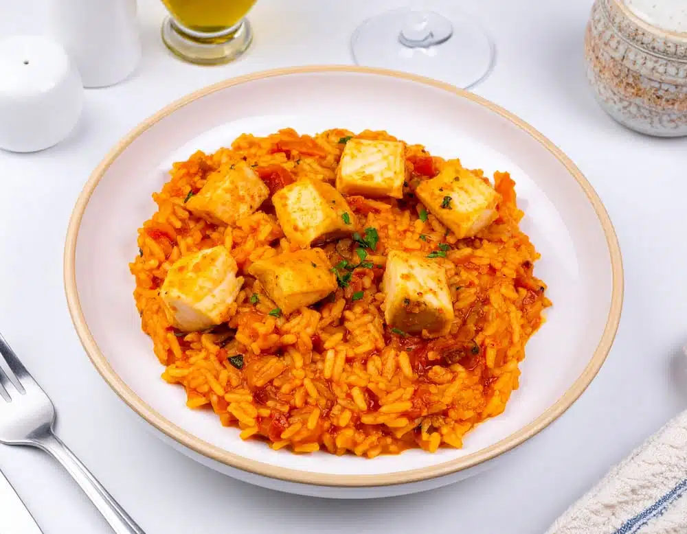 arroz con bacalao casero paso a paso