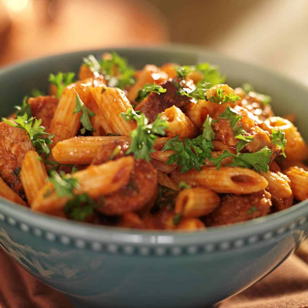 macarrones con chorizo paso a paso
