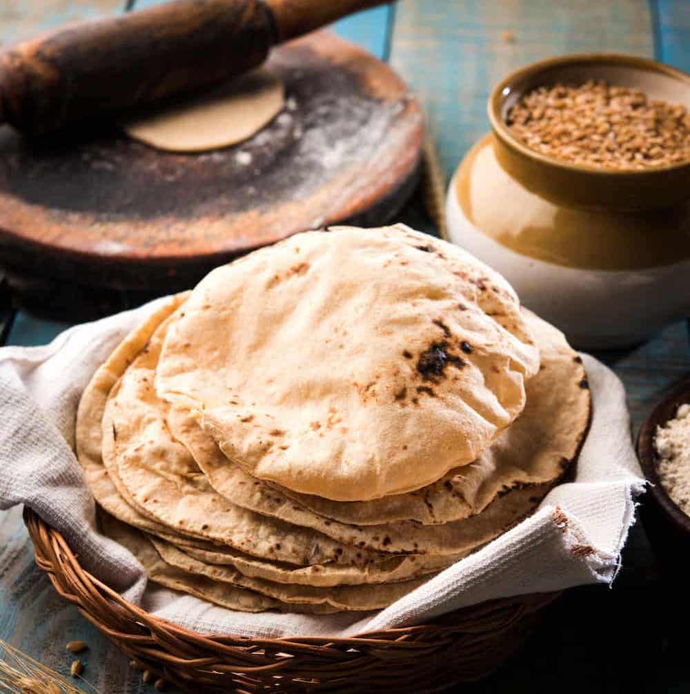 chapati casero paso a paso