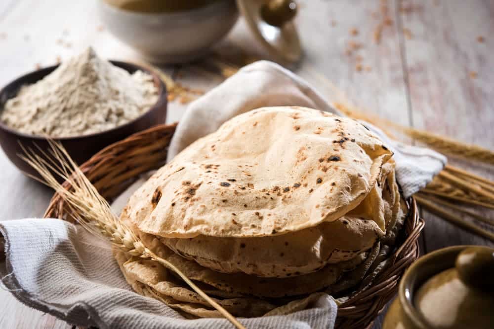 receta de chapati