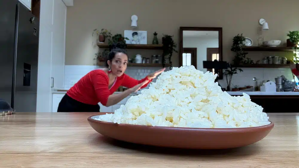 receta facil de arroz blanco